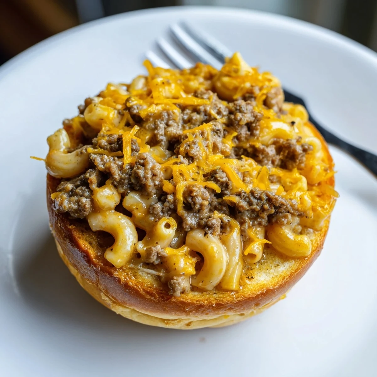 Mac and Cheese Cheeseburger Cups