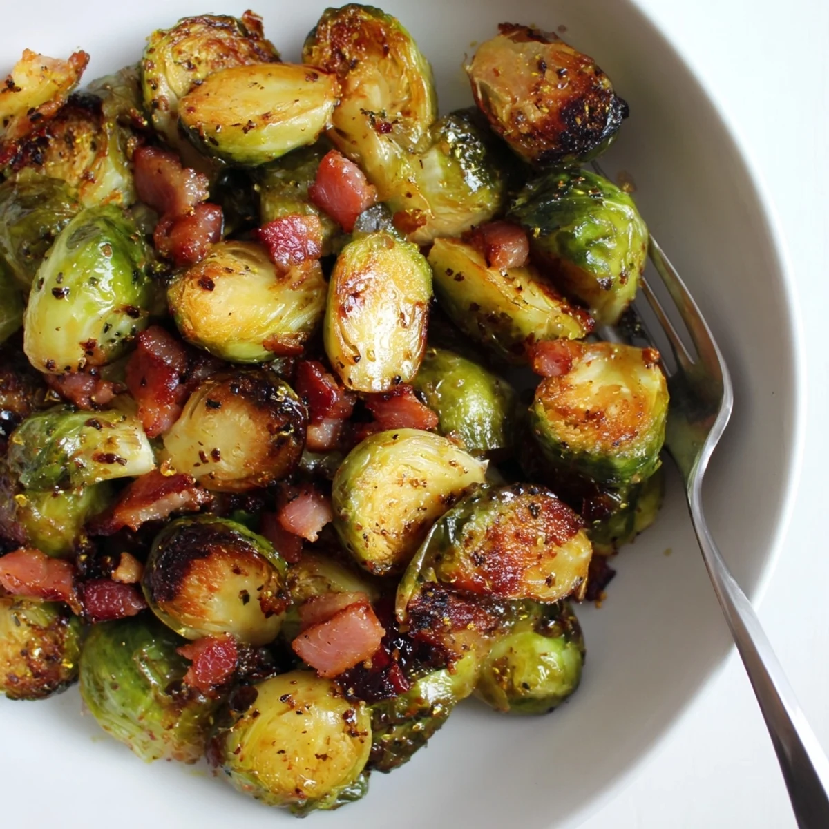 Maple Bacon Brussels Sprouts