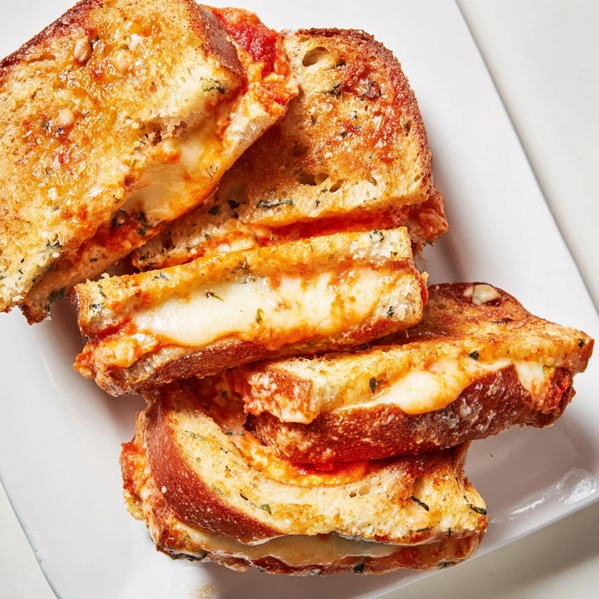 Melted cheese and rich tomato soup combine in this Easy Tomato Soup & Grilled Cheese Casserole Bake.