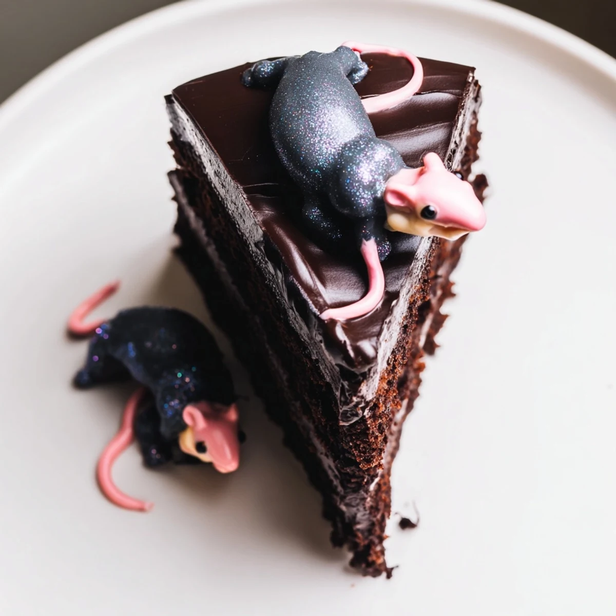 Whipped Chocolate Ganache Cake