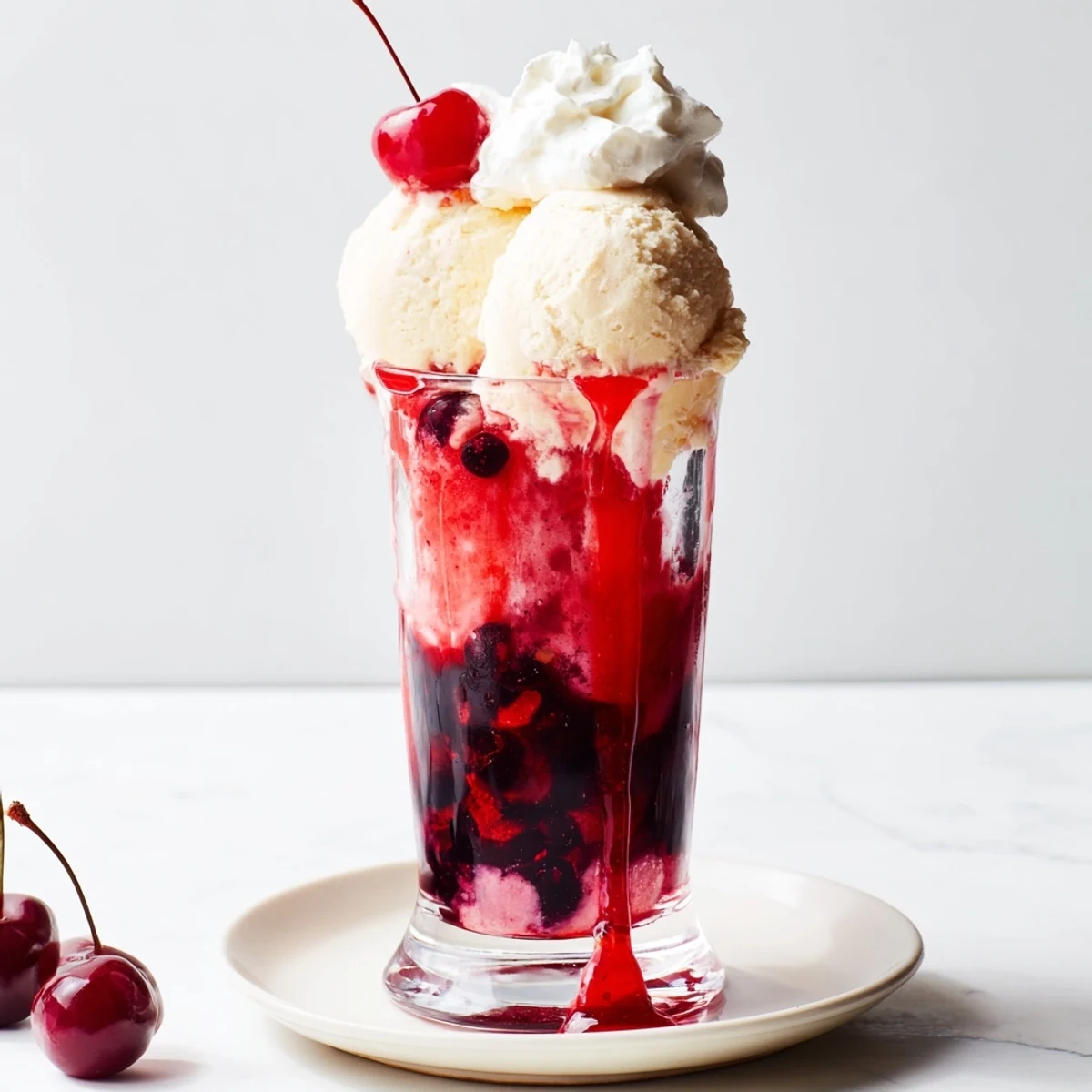 Homemade Fruit Soda Floats