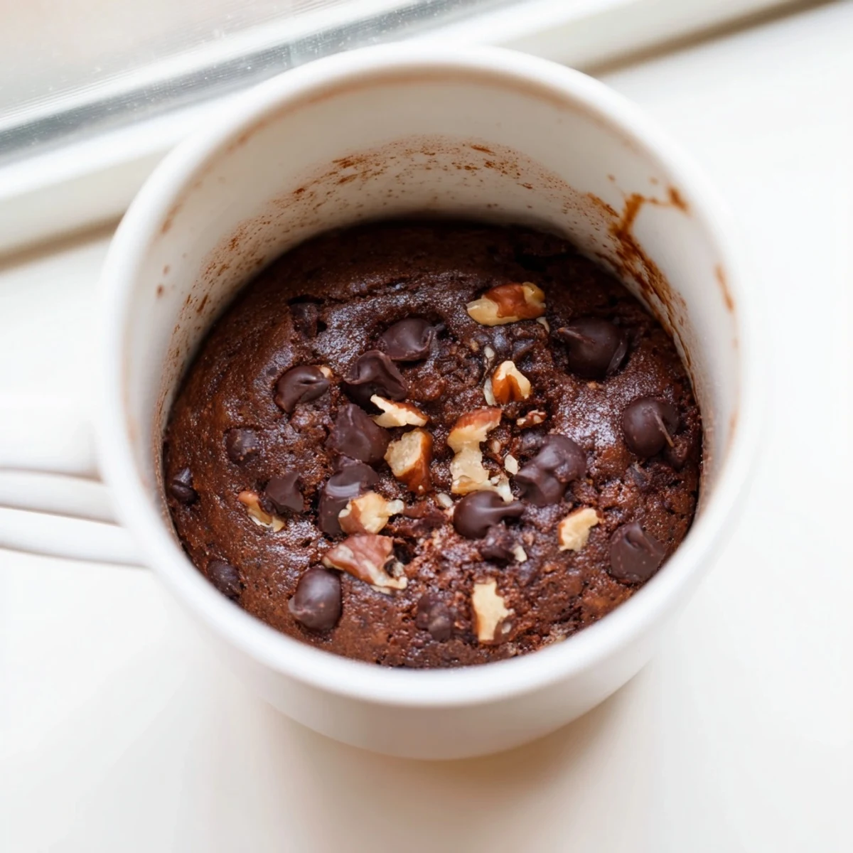 Quick chocolate mug cake