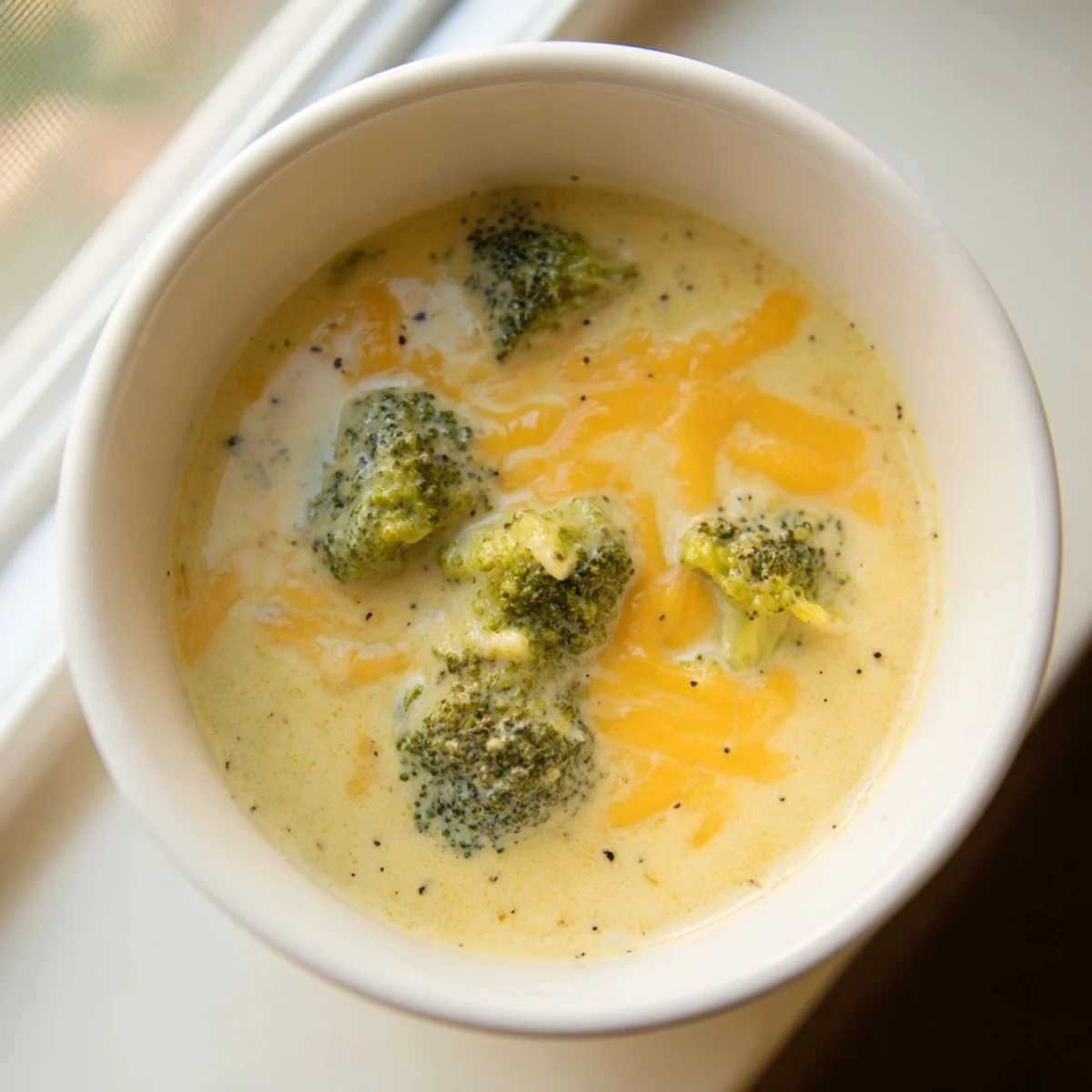 Broccoli Cheddar Cheese Soup