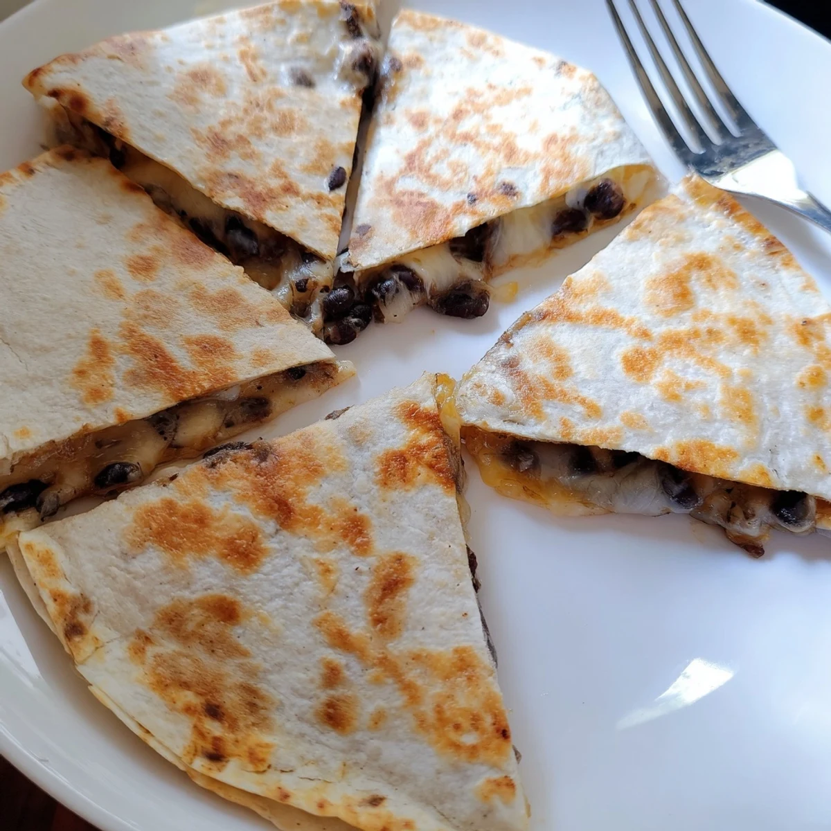 Bean Cheese Quesadillas
