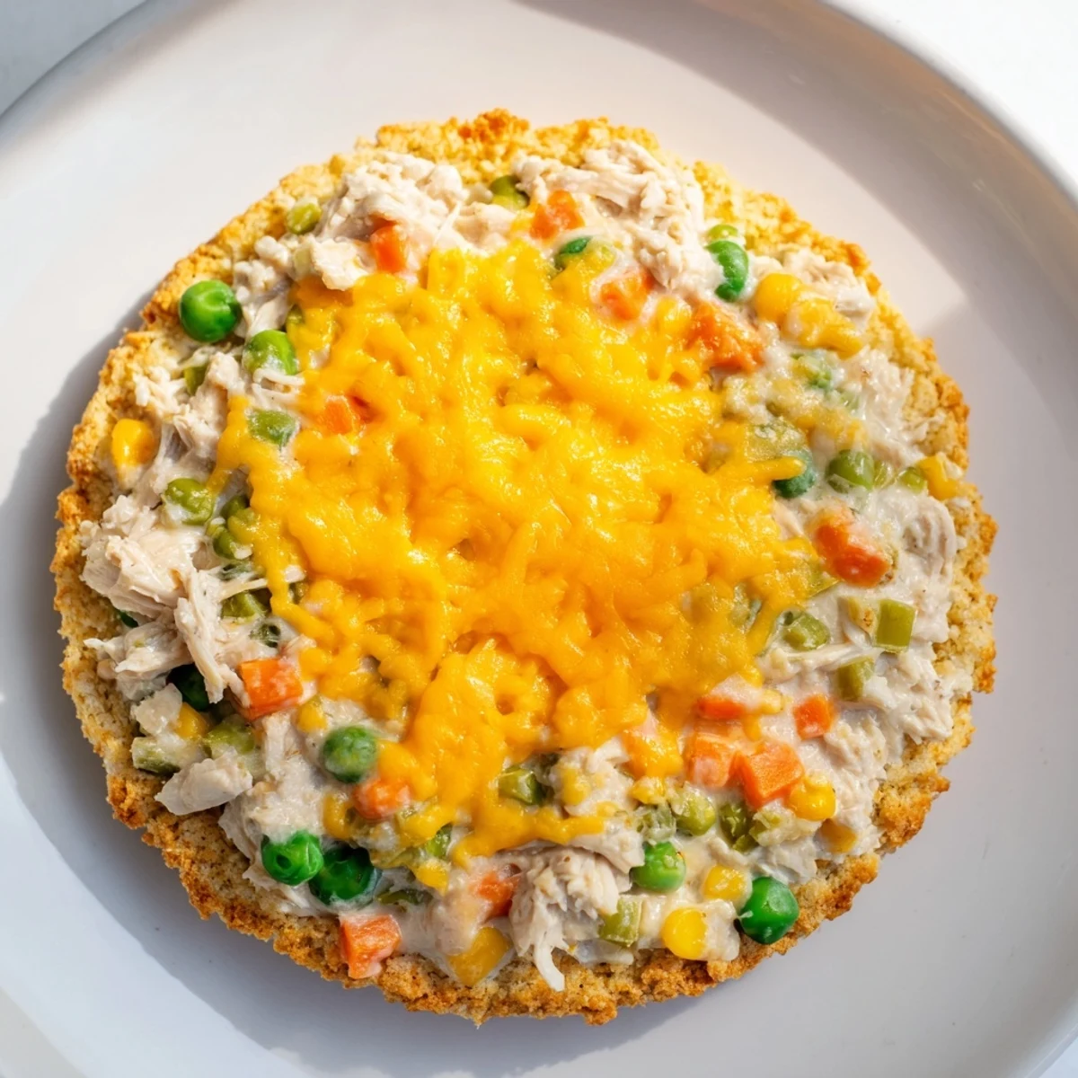 Imagine a warm, comforting One-Pan Chicken Cobbler, steam rising from its cheesy biscuit crust.