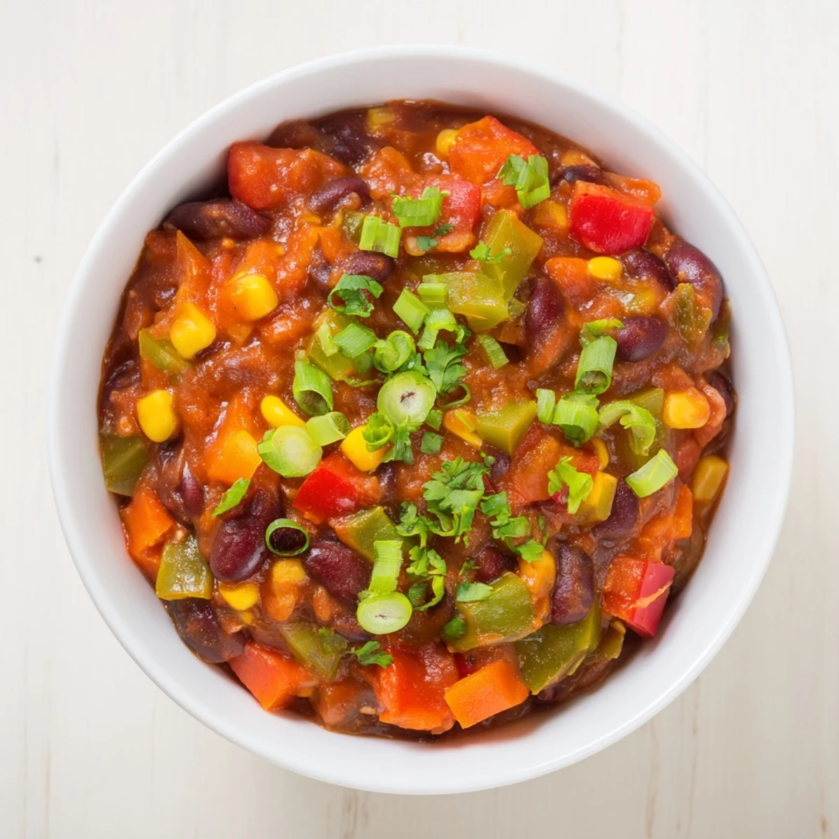 Hearty Veggie Chili Bowl