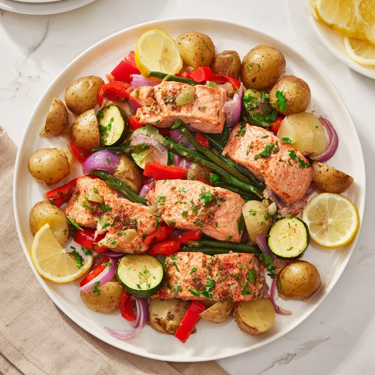 Salmon & Potato Skillet