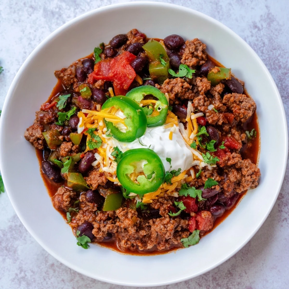 Quick Chili with Beans