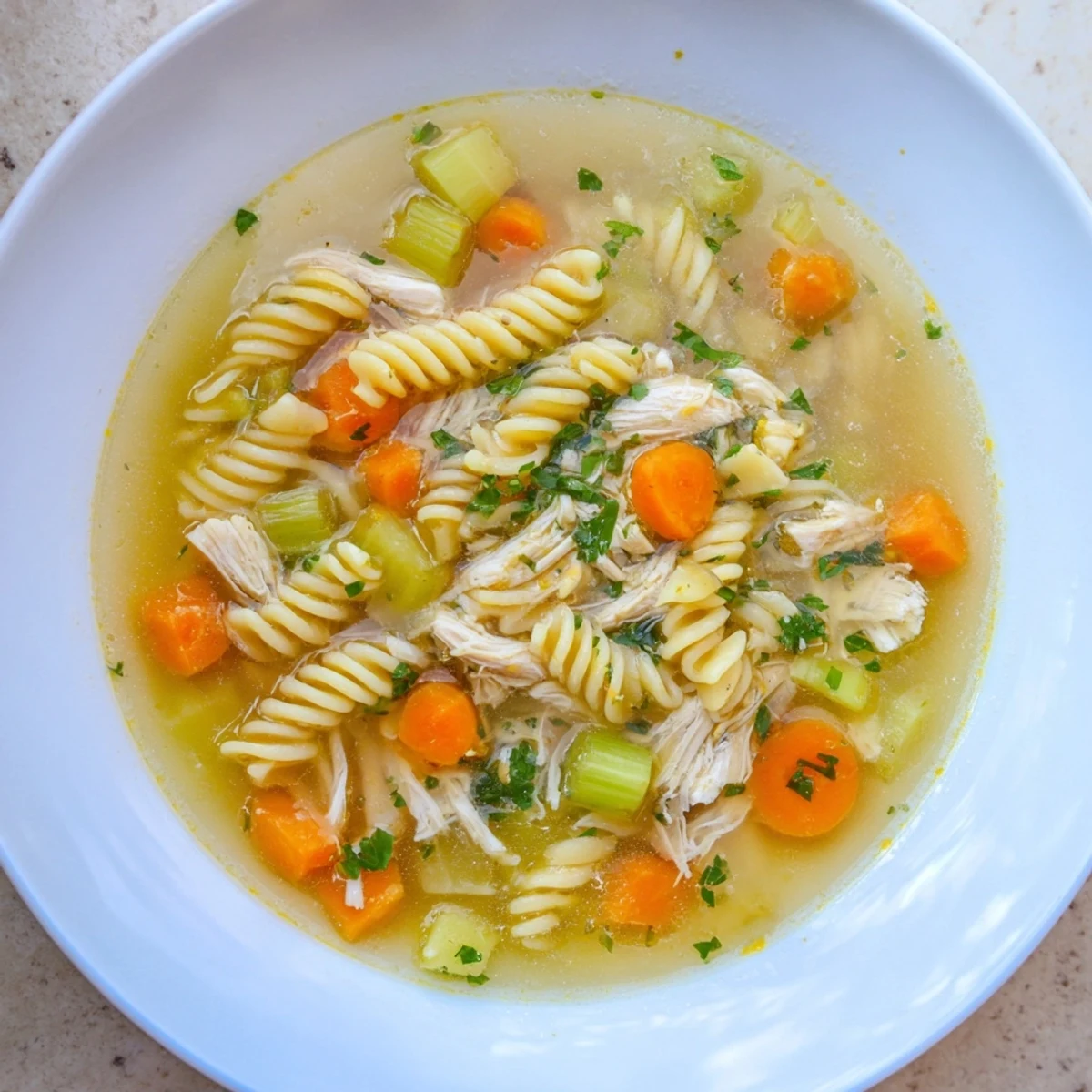 Crockpot Chicken Noodle Soup