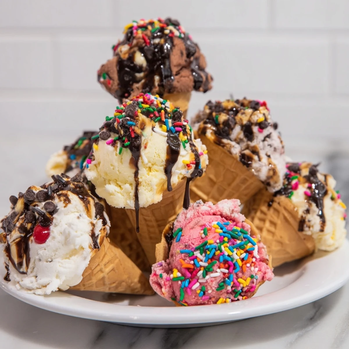 Ice Cream Cone Grazing