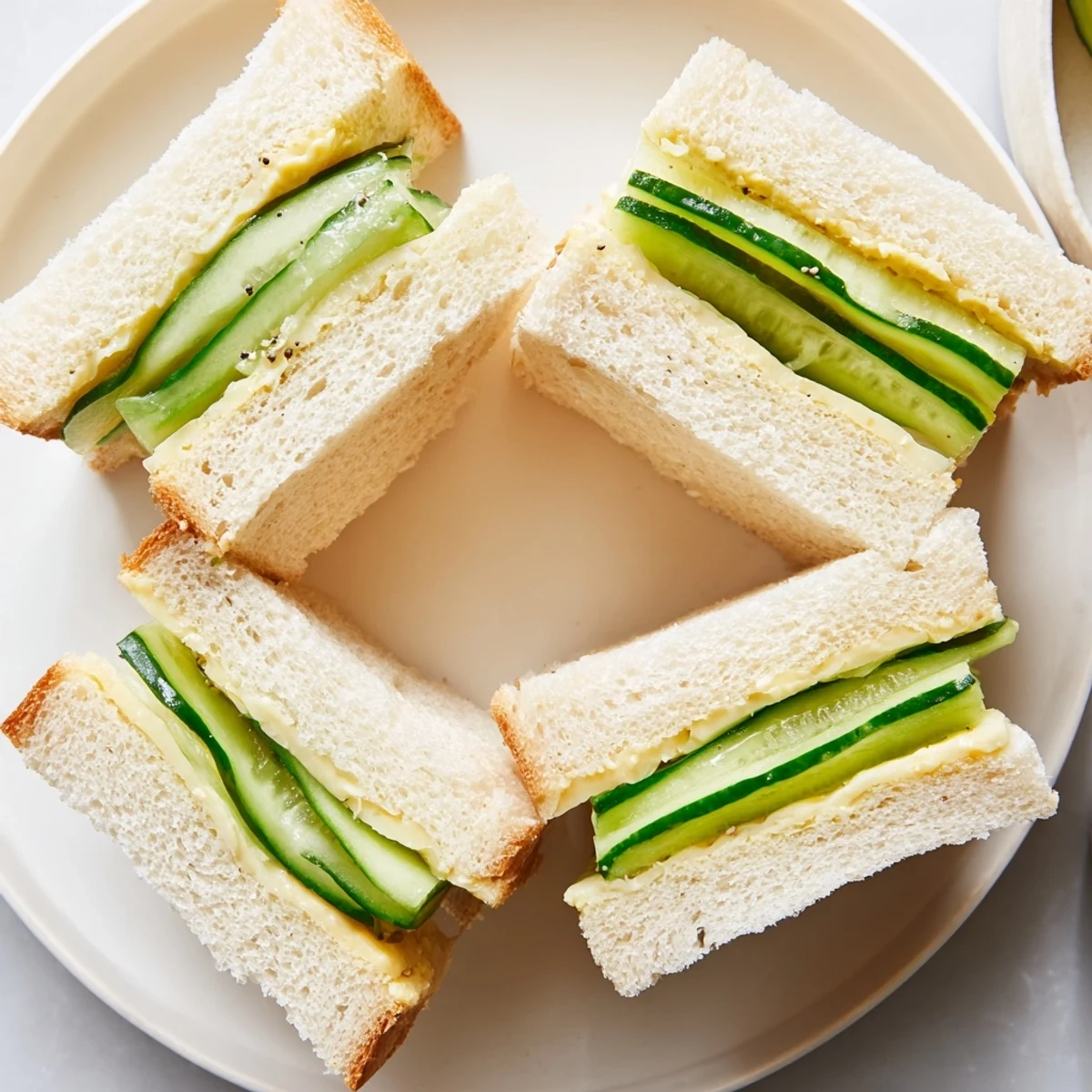 Castle Feast Royal Tea Party Sandwiches arranged on a tiered platter, ready for a delightful afternoon tea party.
