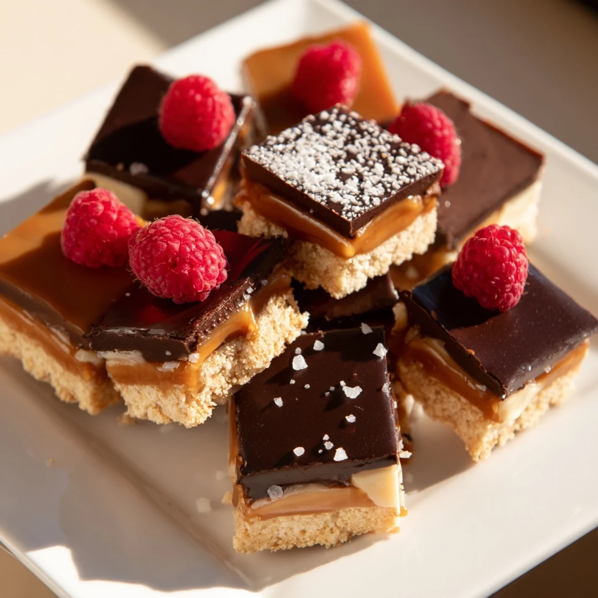 Enjoy the unique flavors of this stunning Checkerboard Terrace, perfect for sharing and easy to serve.