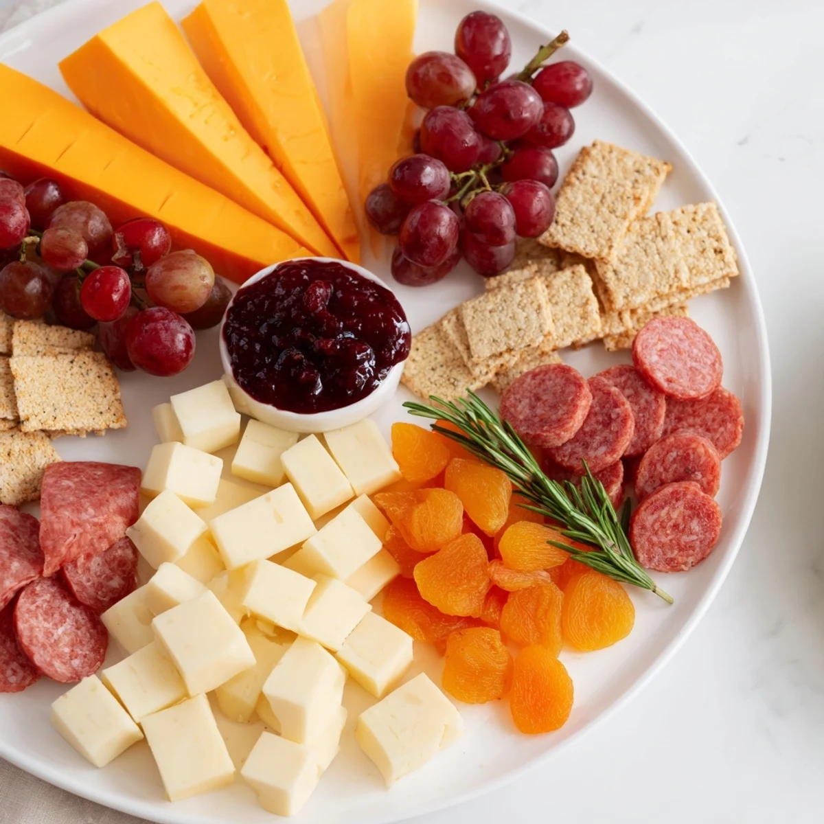 Geometric Gala Charcuterie Board