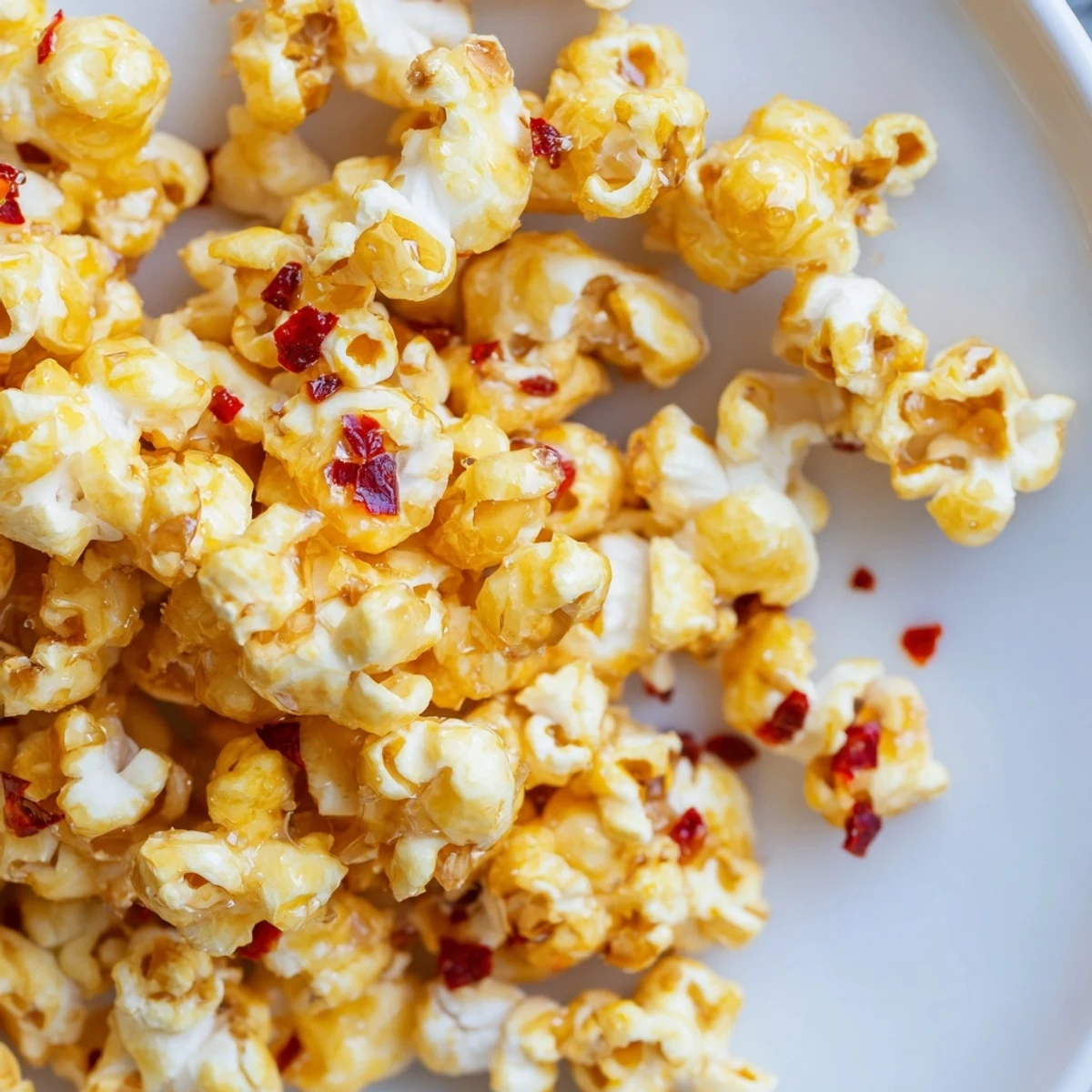 Golden, buttery hot honey popcorn, a fantastic snack, ready for sharing and devoured with delight.