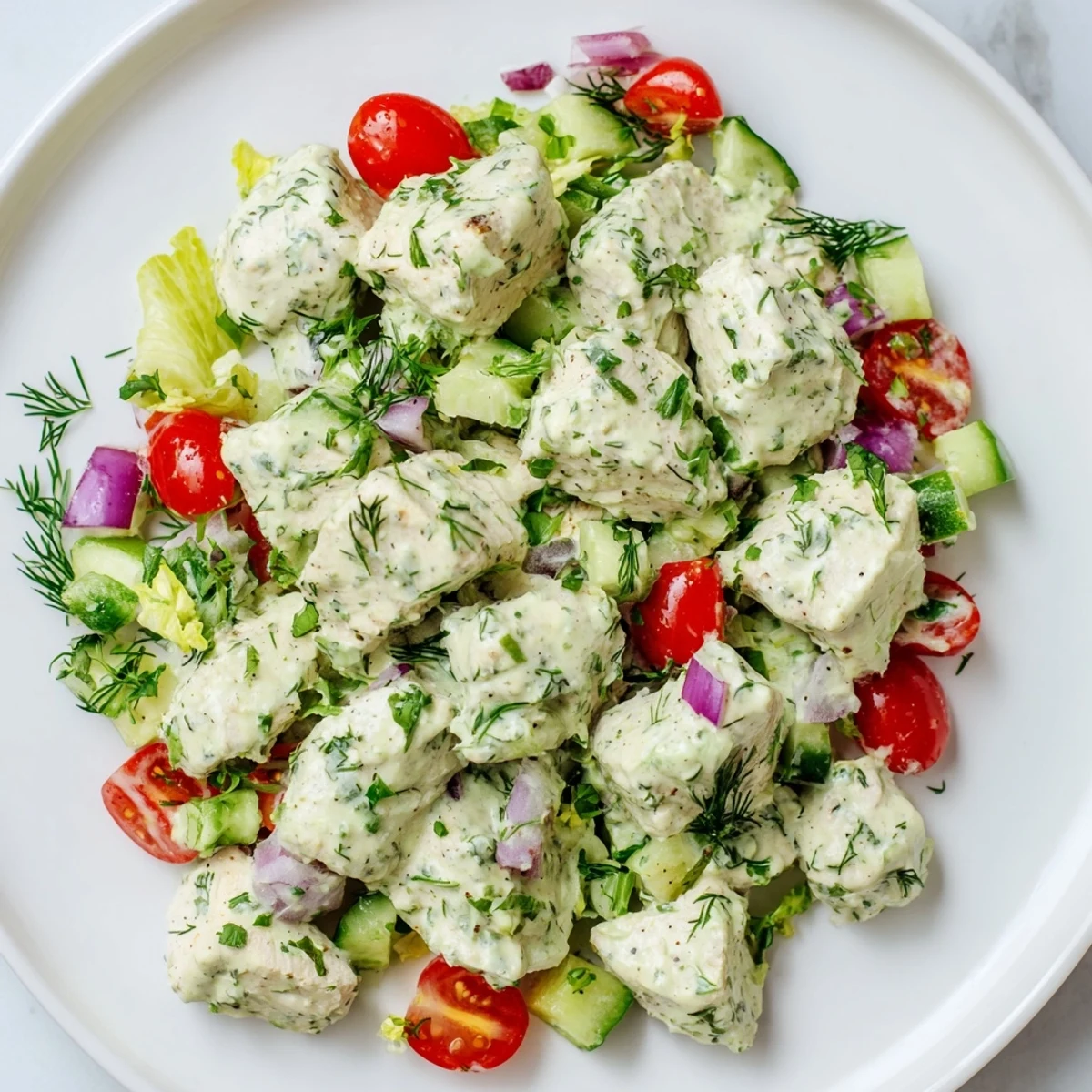 Avocado Ranch Chicken Salad