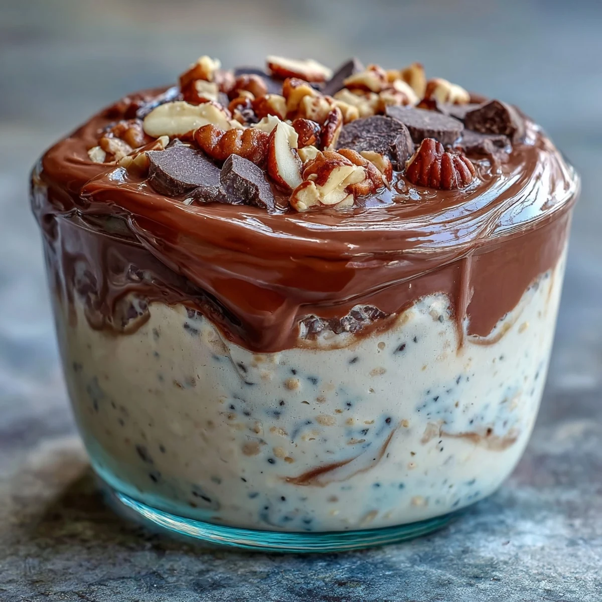 Peanut Butter Cup Overnight Oats