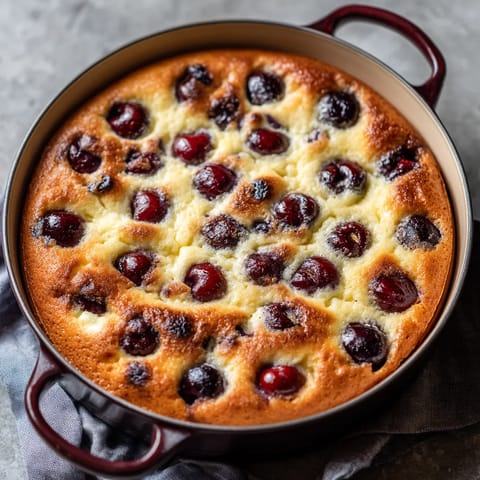 A cake with berries on top.