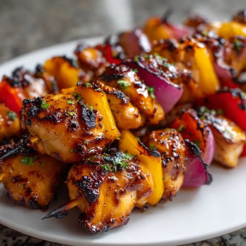 A plate of food with peppers and onions.