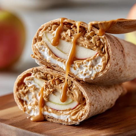 A sandwich with peanut butter and apple slices.