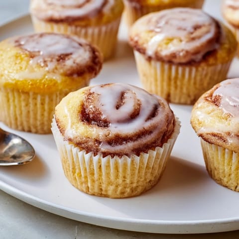 Cinnamon Swirl Ricotta Cupcakes