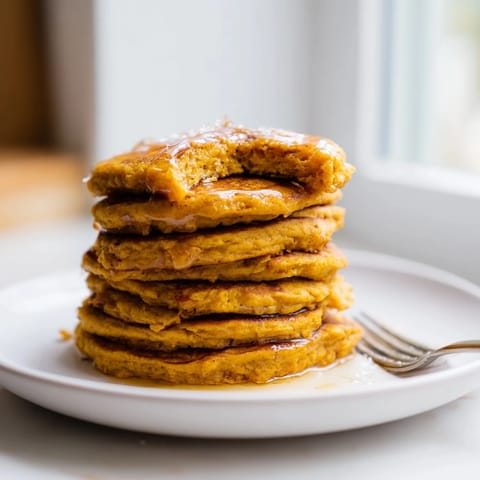 Cinnamon Sweet Potato Protein Pancakes