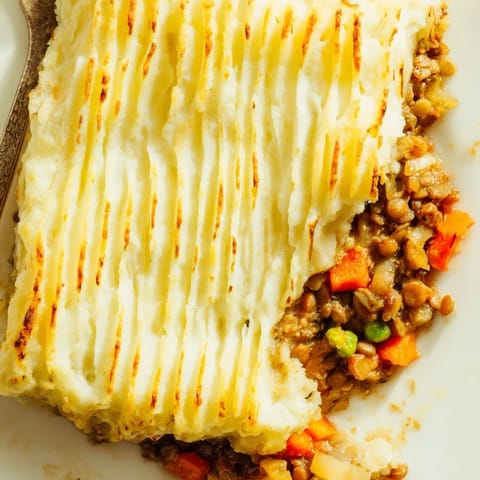 Lentil Veggie Shepherds Pie