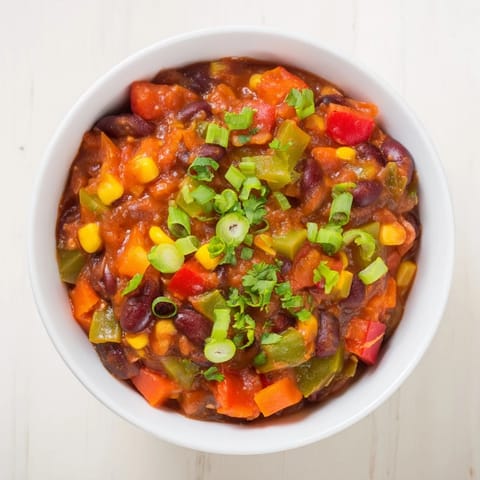 Hearty Veggie Chili Bowl