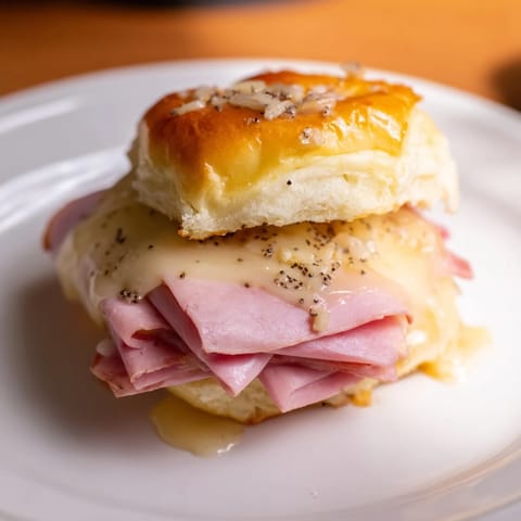Baked Ham Cheese Sliders