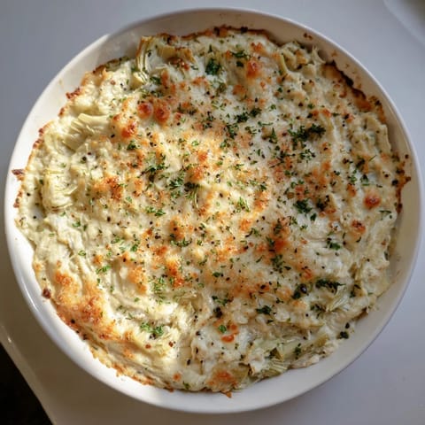Baked Artichoke Cream Cheese