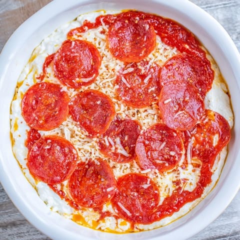 Pizza Dip Cheesy Pepperoni