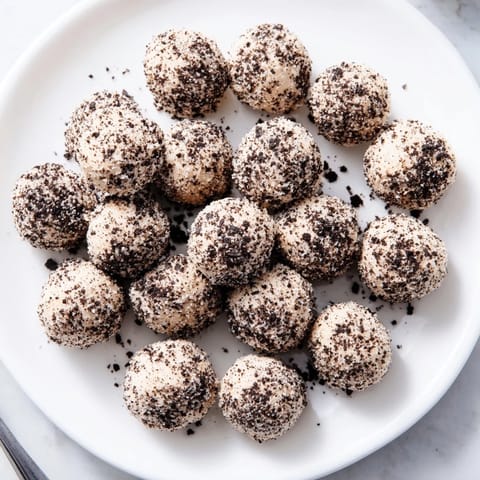 These Cream Cheese Oreo Protein Balls are a perfect, protein-packed snack, ready in minutes.