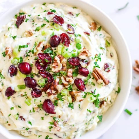 Lightened Holiday Cream Cheese