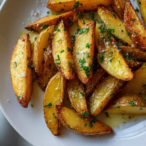Quick Rosemary Potato Wedges