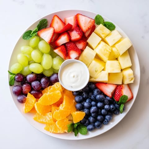 Beach Ball Fruit Platter
