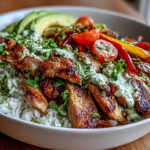 Skinny Chicken Fajita Bowls