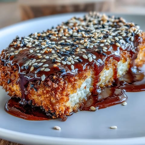Sesame Tofu Steaks Teriyaki