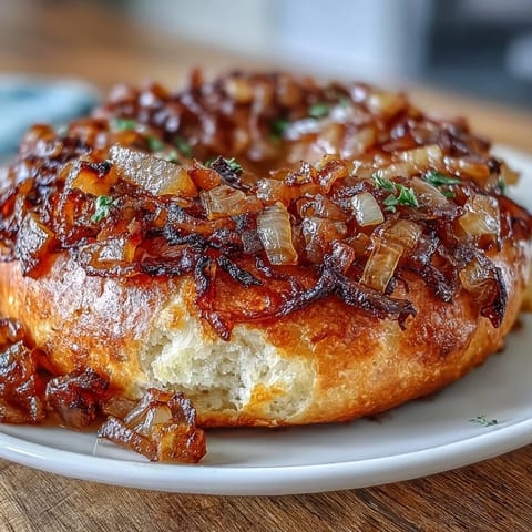 Sourdough Onion Bagels