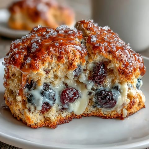 Sourdough Blueberry Tender Scones