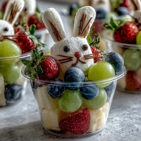 Bunny Fruit Cups Fun