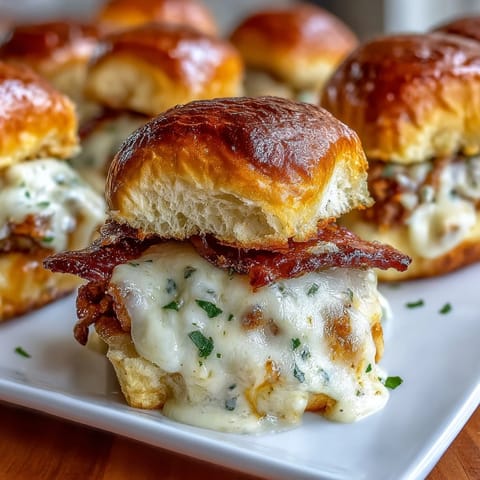 Kentucky Derby Hot Brown Sliders