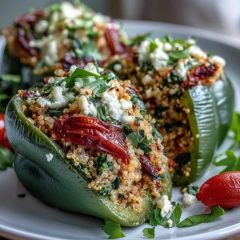 Stuffed Bell Peppers Quinoa