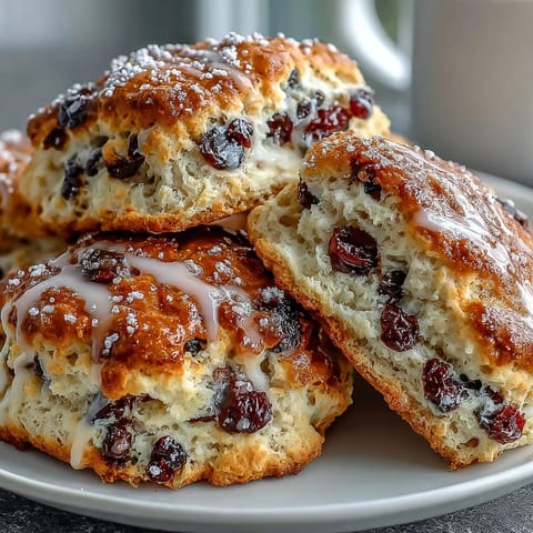 Golden Blueberry Lemon Sourdough Scones with juicy berries and zesty citrus aroma, perfect for a cozy morning treat.
