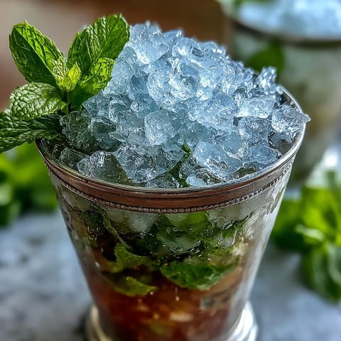Kentucky Derby Mint Julep Mocktail