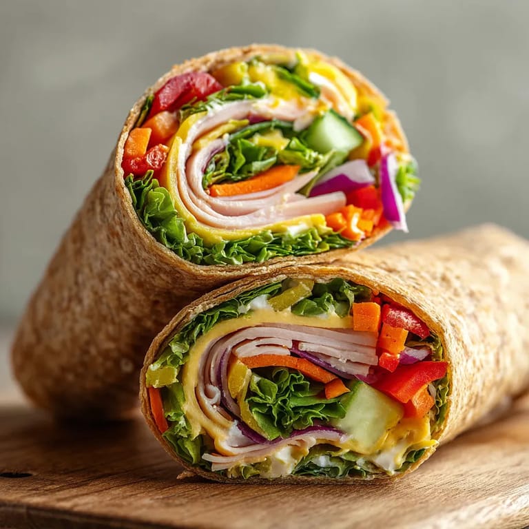 A sandwich with lettuce, tomato, cucumber, and carrots.