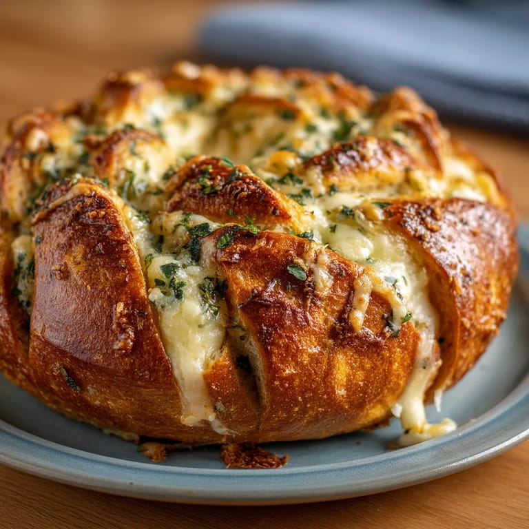 A plate of food with a blue napkin.