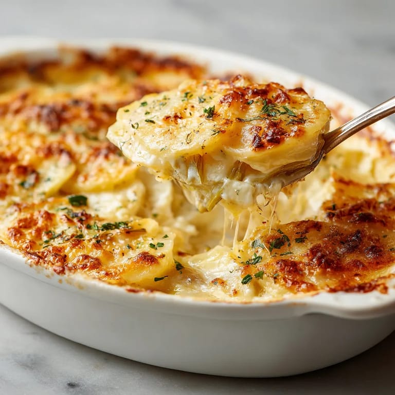 Une assiette de macaroni et cheese est servie sur une table.