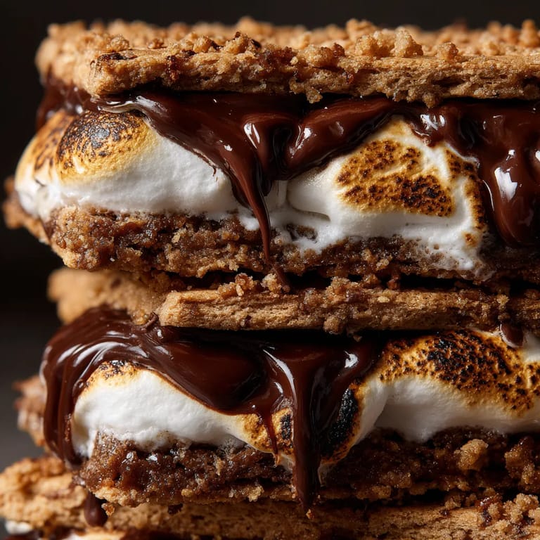 A chocolate covered marshmallow.