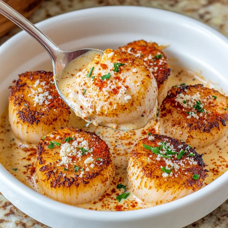 A bowl of food with a spoon in it.