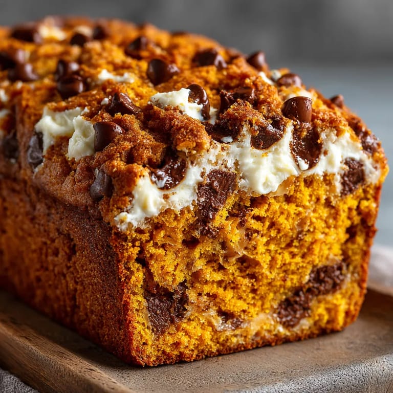 A slice of chocolate chip bread.