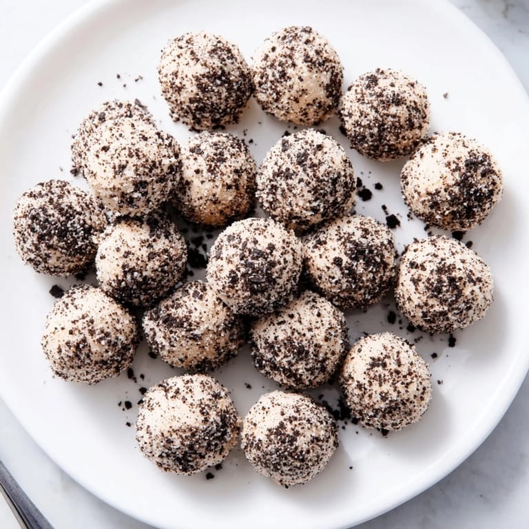These Cream Cheese Oreo Protein Balls are a perfect, protein-packed snack, ready in minutes.